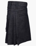 Active Men Denim Utility Kilt