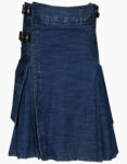 Dark-Blue-Denim-Kilt