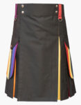 Modern Box Pleated Hybrid Kilt