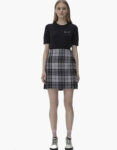 Grey Tartan Kilt For Women