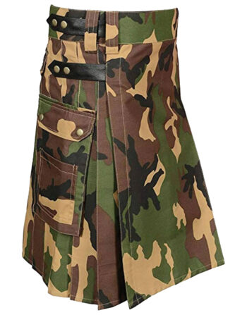 Military Camouflage Tactical Kilt