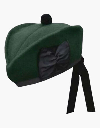 Dark Green Glengarry Hat