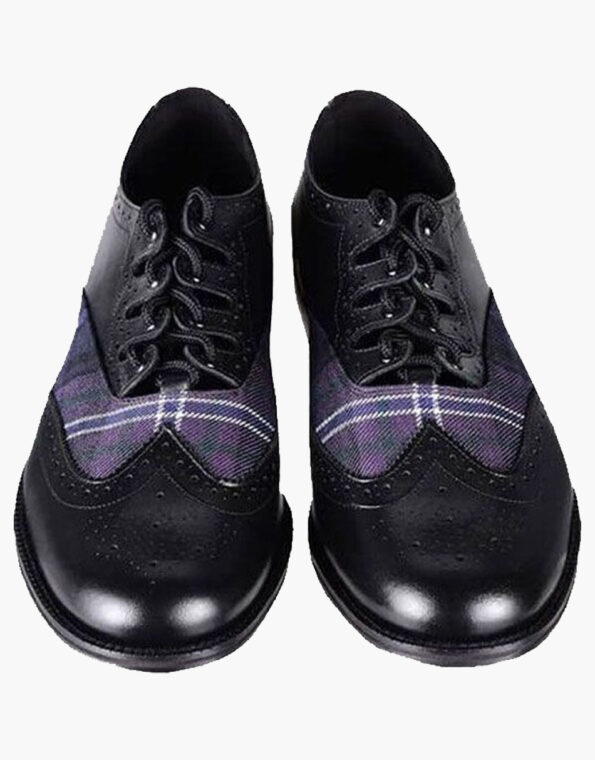 HERITAGE OF IRLAND TARTAN MEN GHILLIE BROGUES SHOES