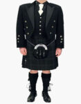 Black Modern Prince Charlie Outfit