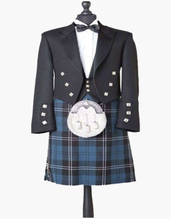 Men Kilt Outfit With Prince Charlie Jacket