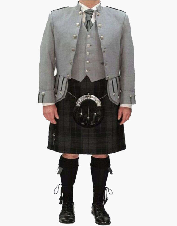 New Grey Watch Tartan Kilt Outfits