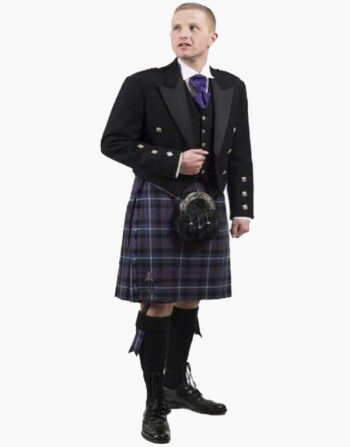Prince Charlie Modern Kilt Outfit