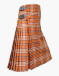 Clan Tennessee Volunteer Orange Tartan Kilt