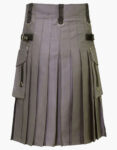 Grey-Utility-Kilt-For-Active-Man