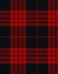 Cameron Black and Red Dress Modern Tartan Kilt