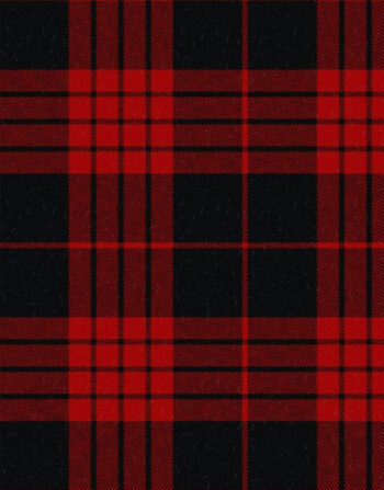 Cameron Black and Red Dress Modern Tartan Kilt