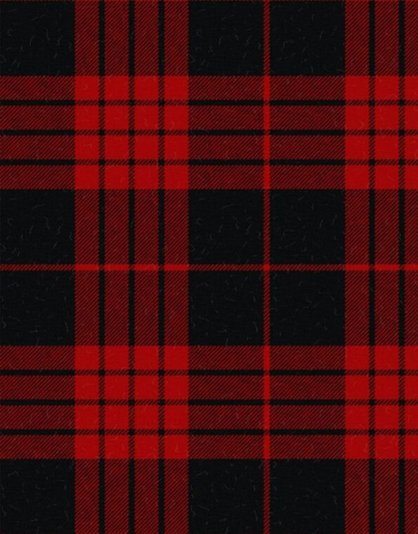 Cameron Black and Red Dress Modern Tartan Kilt