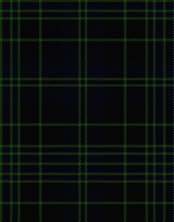 Clergy Green Modern Tartan Kilt