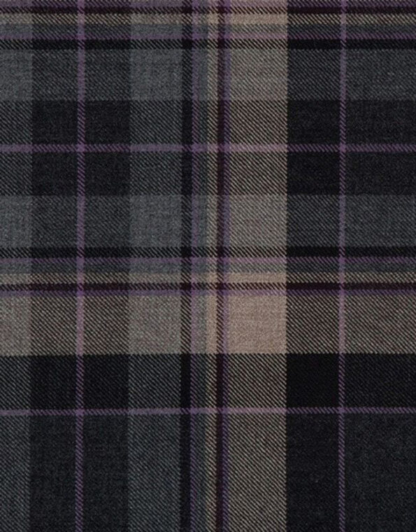 Clunie Burn Charcoal Tartan Kilt