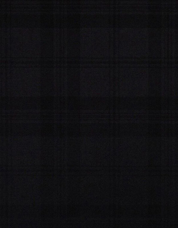 Dark Island Black Tartan Kilt