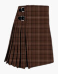 Auld Lang Syne Brown Tartan Kilt